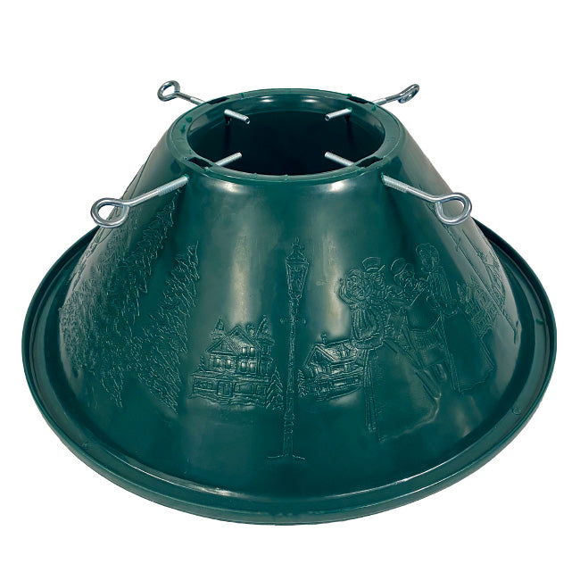 Emsco Quick Stand Poly Resin Tree Stand, Green, 19.5" dia.