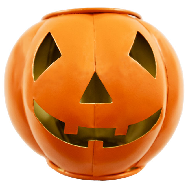 4 Seasonal Trends Metal Classic Jack-O-Lantern Luminary