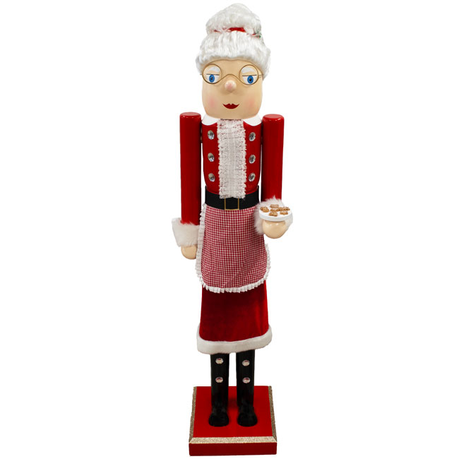 GIANT Nutcracker Mrs. Claus Statue by Prime Retreat