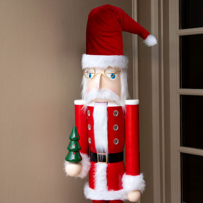 GIANT Nutcracker Mr. Claus Statue by Prime Retreat