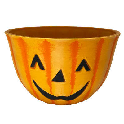 Urban Gardener Jack-O-Lantern Fiber Clay Pot Set