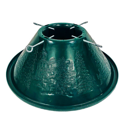 Emsco Quick Stand Poly Resin Tree Stand, Green, 19.5" dia.