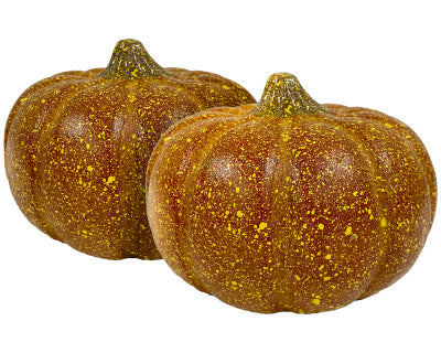 4 Seasonal Trends Artisanal Squash Pumpkin Statue, Orange