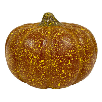 4 Seasonal Trends Artisanal Squash Pumpkin Statue, Orange