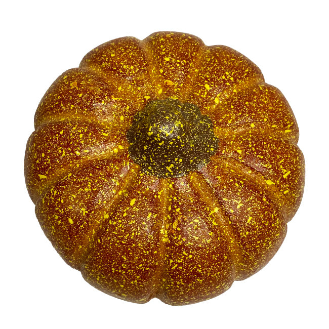 4 Seasonal Trends Artisanal Squash Pumpkin Statue, Orange