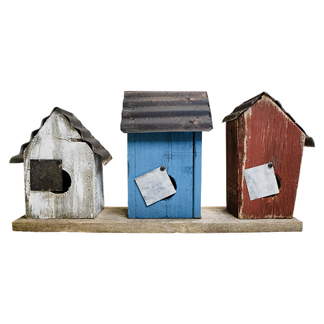 Bird In Hand Amish Made Patriotic Union Trio Bird House