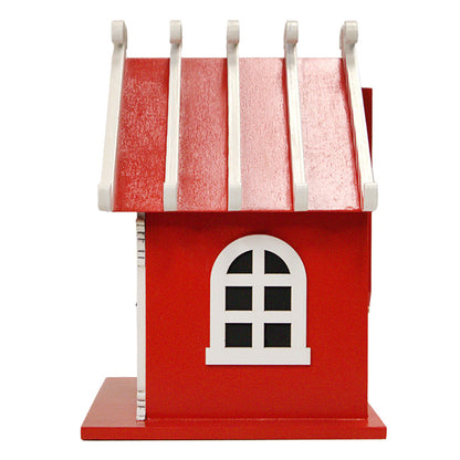 Home Bazaar Candy Cane Bird House