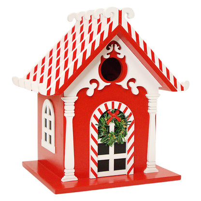 Home Bazaar Candy Cane Bird House