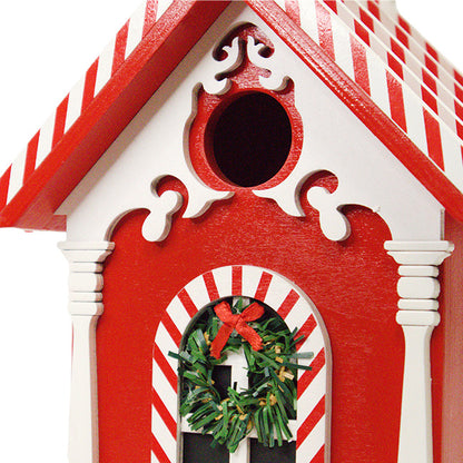 Home Bazaar Candy Cane Bird House