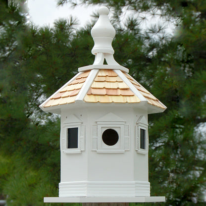 Home Bazaar Enchantment House and Cottage Feeder, White