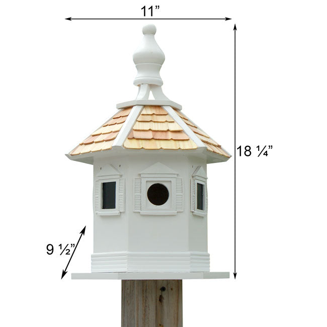 Home Bazaar Enchantment House and Cottage Feeder, White