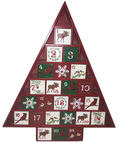 Home Bazaar Rustic Woodlands Advent Calendar