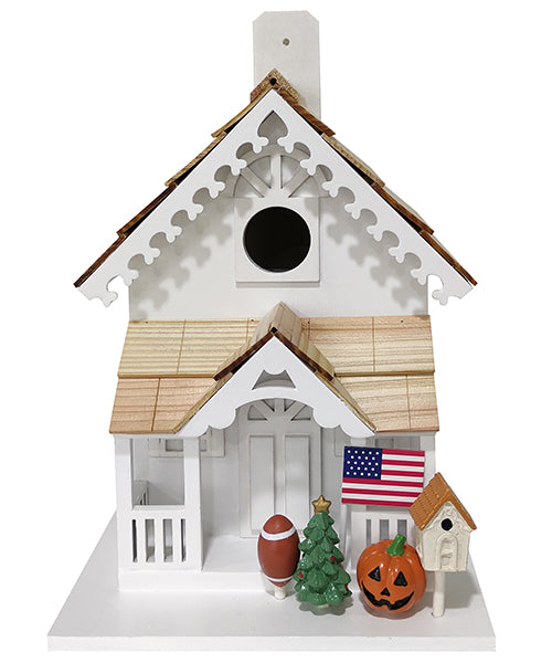 Home Bazaar Season's Tweetings Bird House