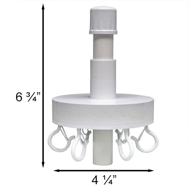 Triangular Telescoping Pole & Light Adapter by Prime Retreat