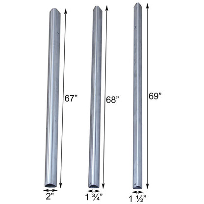 Triangular Telescoping Pole & Light Adapter by Prime Retreat