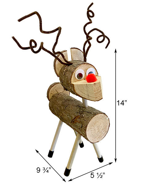 EZ-DIY Cedar Reindeer by Prime Retreat