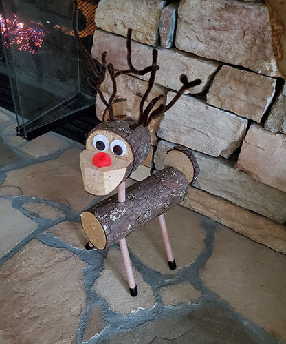 EZ-DIY Cedar Reindeer by Prime Retreat