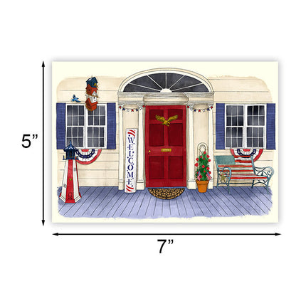 Patriotic Greeting Card by Prime Retreat