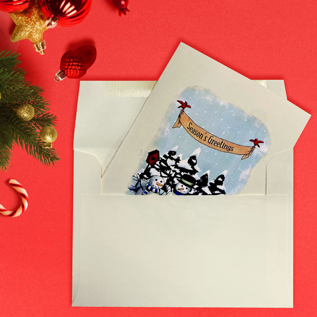 "Season's Greetings" Greeting Card by Prime Retreat