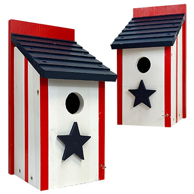 Woodlink Patriotic Bluebird House